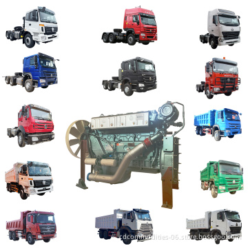 Sinotruck Howo 371hp Truck Engine For Sale